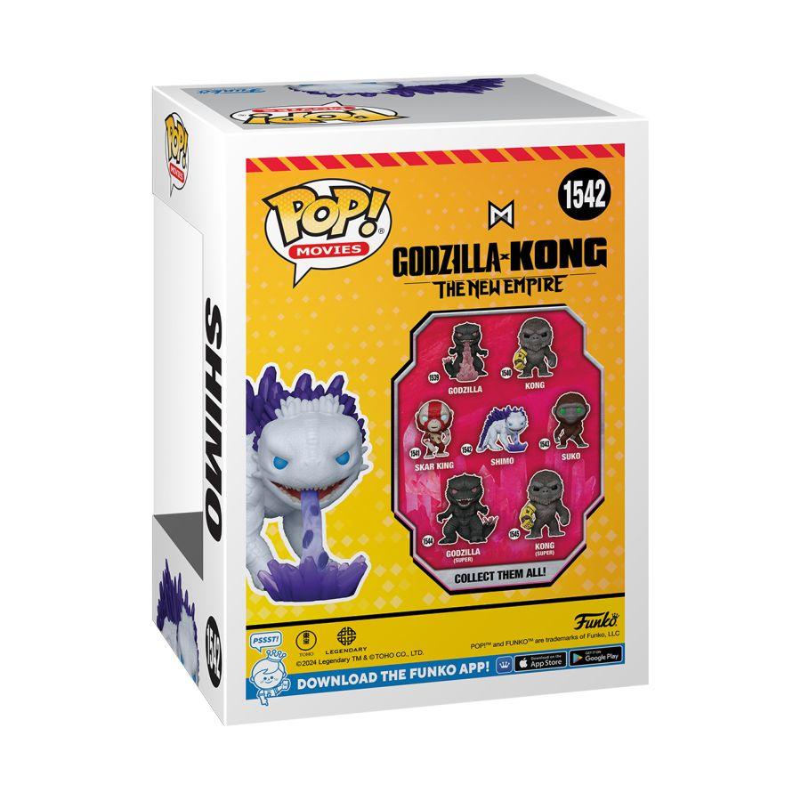 FUN75925 Godzilla vs Kong: The New Empire - Shimo w/Ice-Ray Pop! Vinyl - Funko TBA - Titan Pop Culture