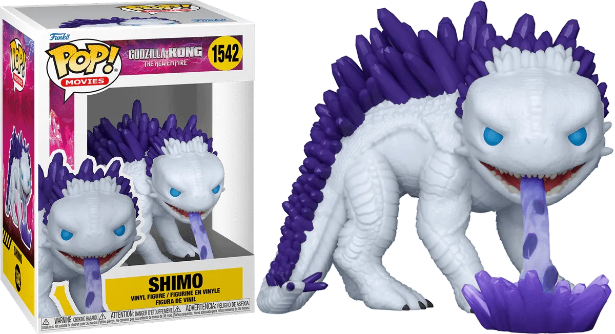 FUN75925 Godzilla vs Kong: The New Empire - Shimo w/Ice-Ray Pop! Vinyl - Funko TBA - Titan Pop Culture