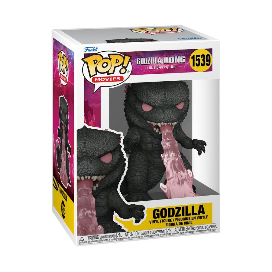 FUN75926 Godzilla vs Kong: The New Empire -Godzilla w/Heat-Ray Pop! Vinyl - Funko TBA - Titan Pop Culture