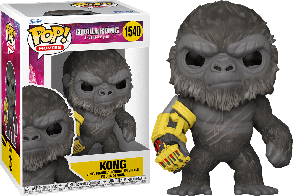 FUN75927 Godzilla vs Kong: The New Empire - Kong w/Mech Arm Pop! Vinyl - Funko - Titan Pop Culture