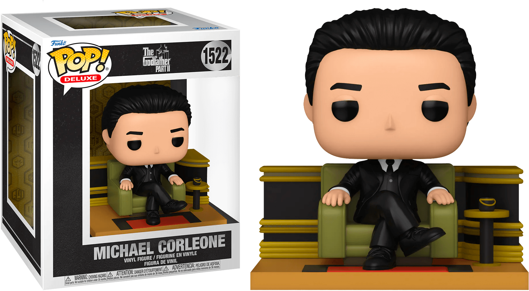 FUN75936 The Godfather Part 2 - Michael Corleone Pop! Deluxe - Funko - Titan Pop Culture