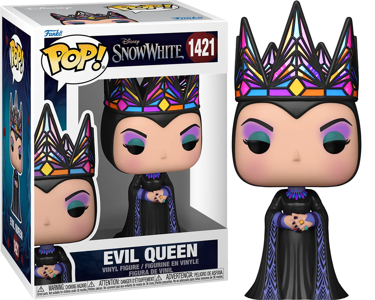 Snow White (2025) - Evil Queen (Blue & Black Gown) Pop! Vinyl