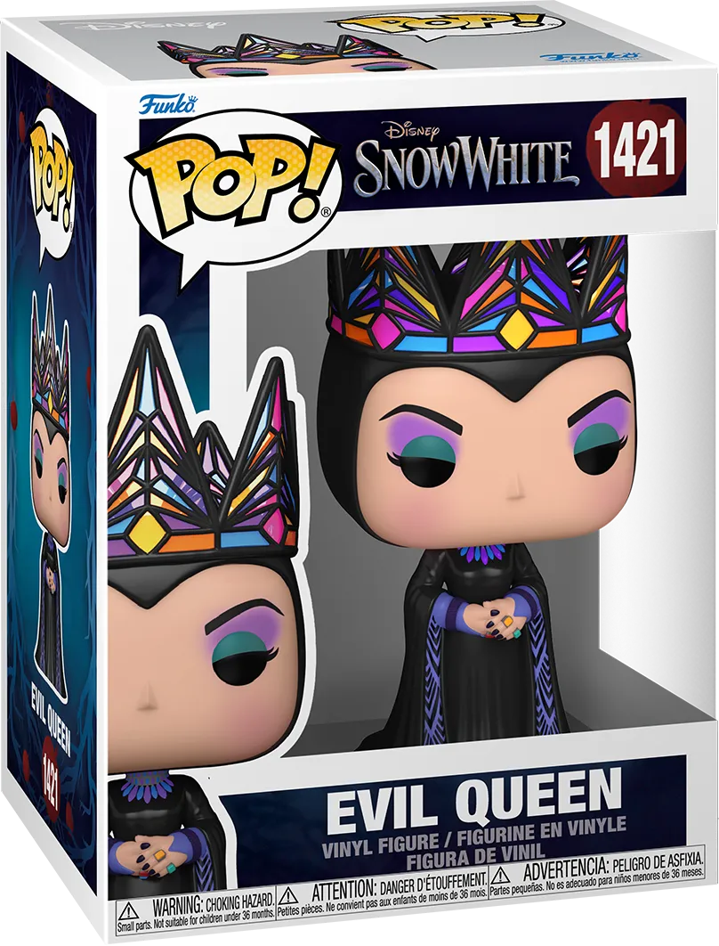 Snow White (2025) - Evil Queen (Blue & Black Gown) Pop! Vinyl