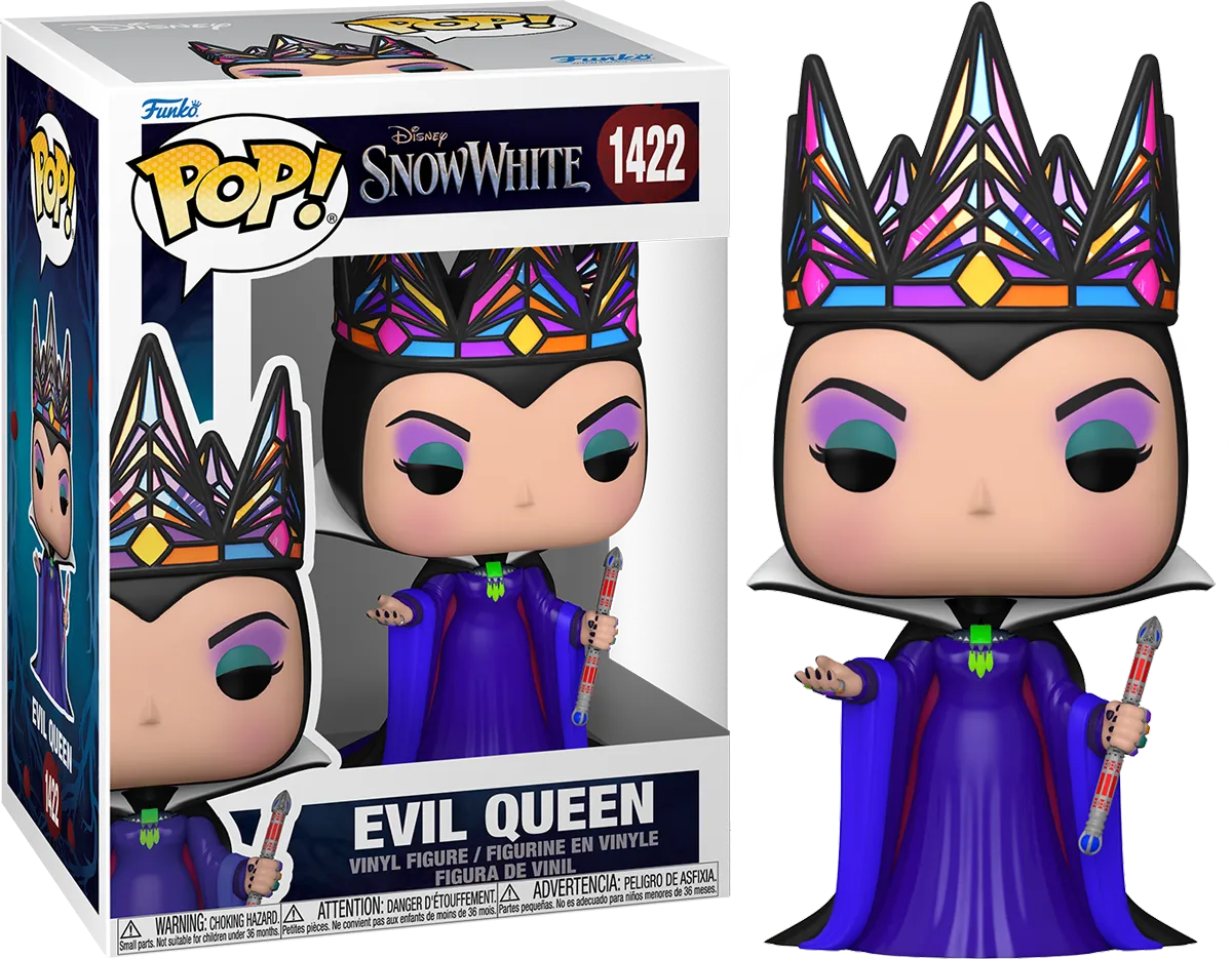 Snow White (2025) - Evil Queen (Purple & Black Gown) Pop! Vinyl