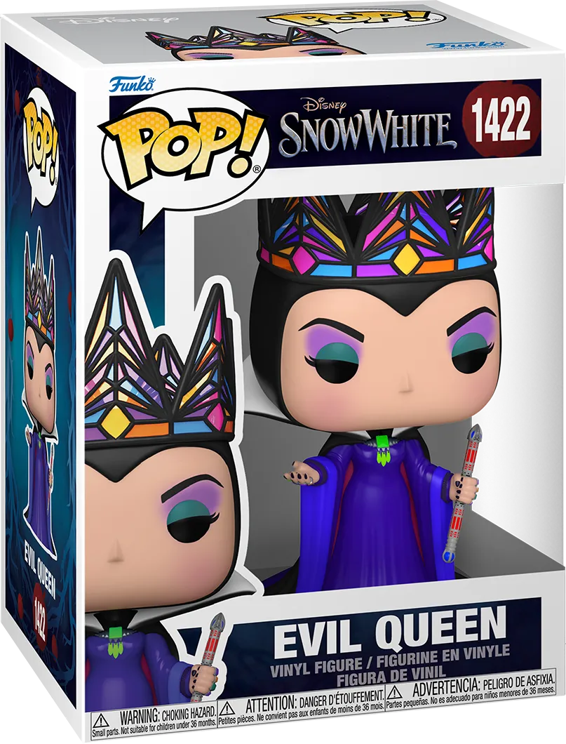 Snow White (2025) - Evil Queen (Purple & Black Gown) Pop! Vinyl