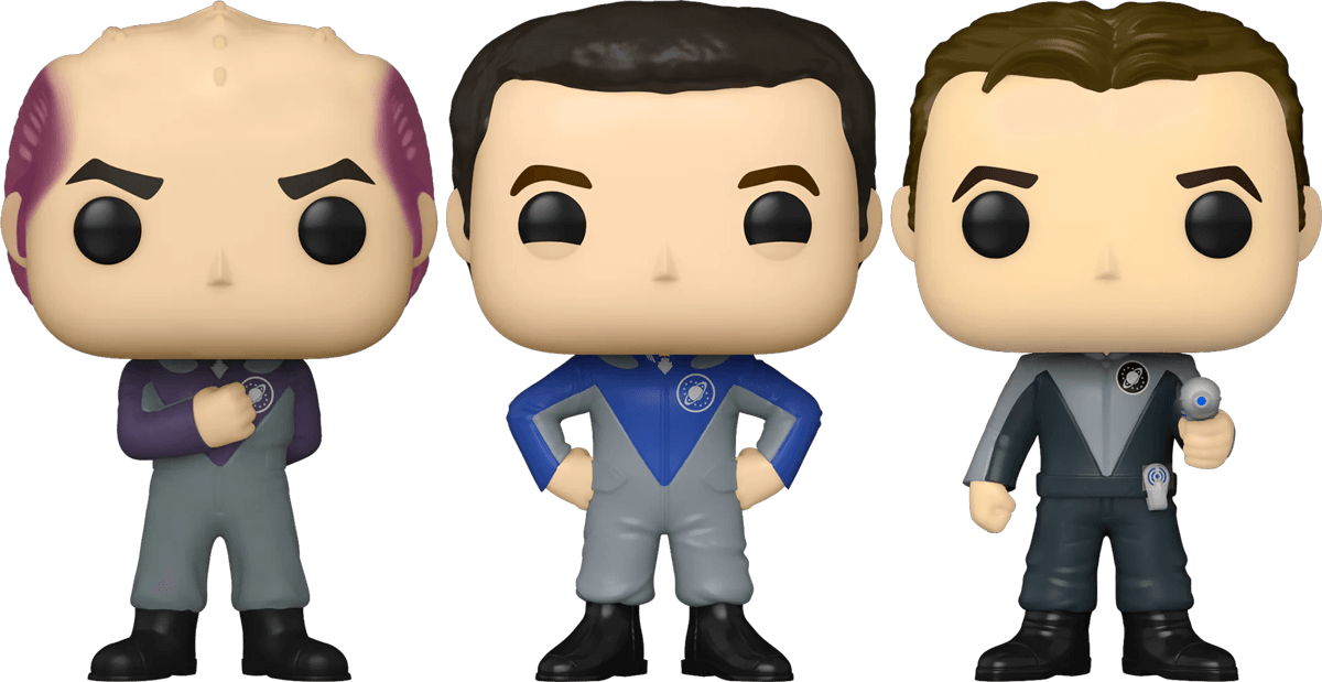 FUN75970 + FUN75967 + FUN75966 Galaxy Quest - Omega 13 Pop! Vinyl Bundle (Set of 3) - Funko - Titan Pop Culture