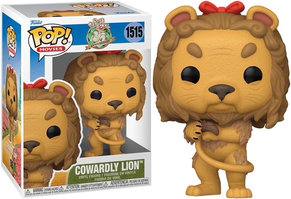 FUN75973CBUNDLE Wizard of Oz - Cowardly Lion Pop! Vinyl - Chase Case - Funko - Titan Pop Culture