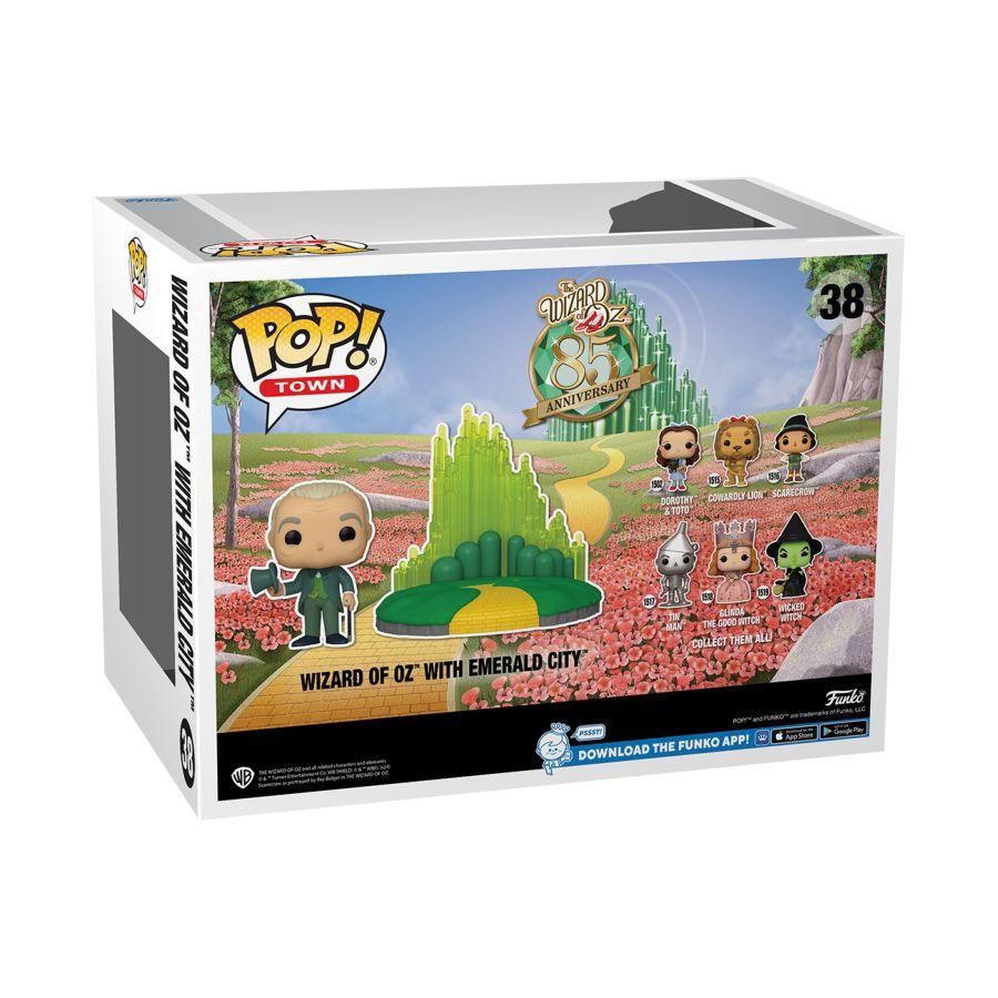 FUN75978 Wizard of Oz - Wizard of Oz with Emerald City Pop! Town - Funko - Titan Pop Culture