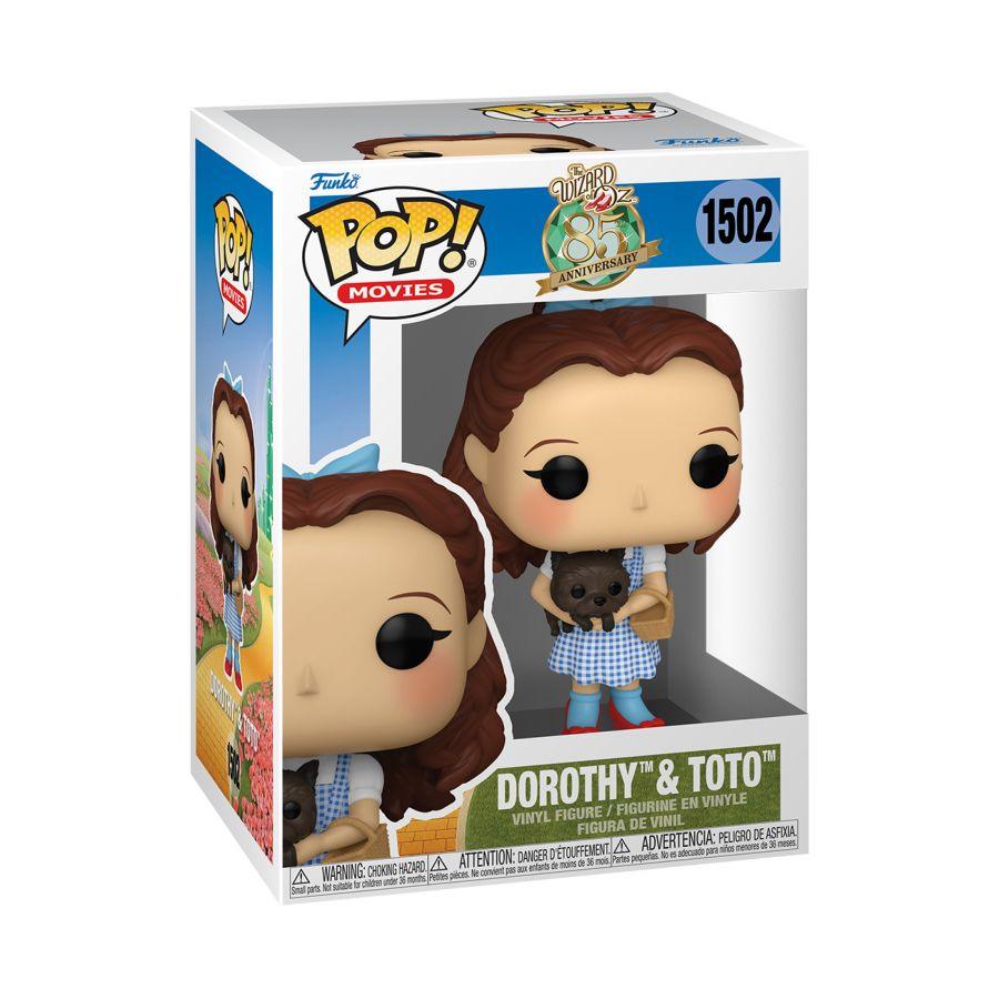 FUN75979 Wizard of Oz - Dorothy with Toto Pop! Vinyl - Funko TBA - Titan Pop Culture