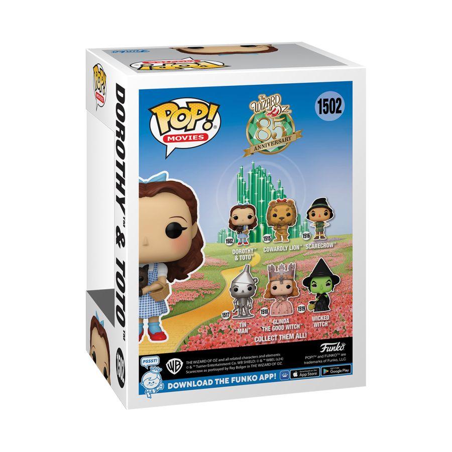 FUN75979 Wizard of Oz - Dorothy with Toto Pop! Vinyl - Funko TBA - Titan Pop Culture