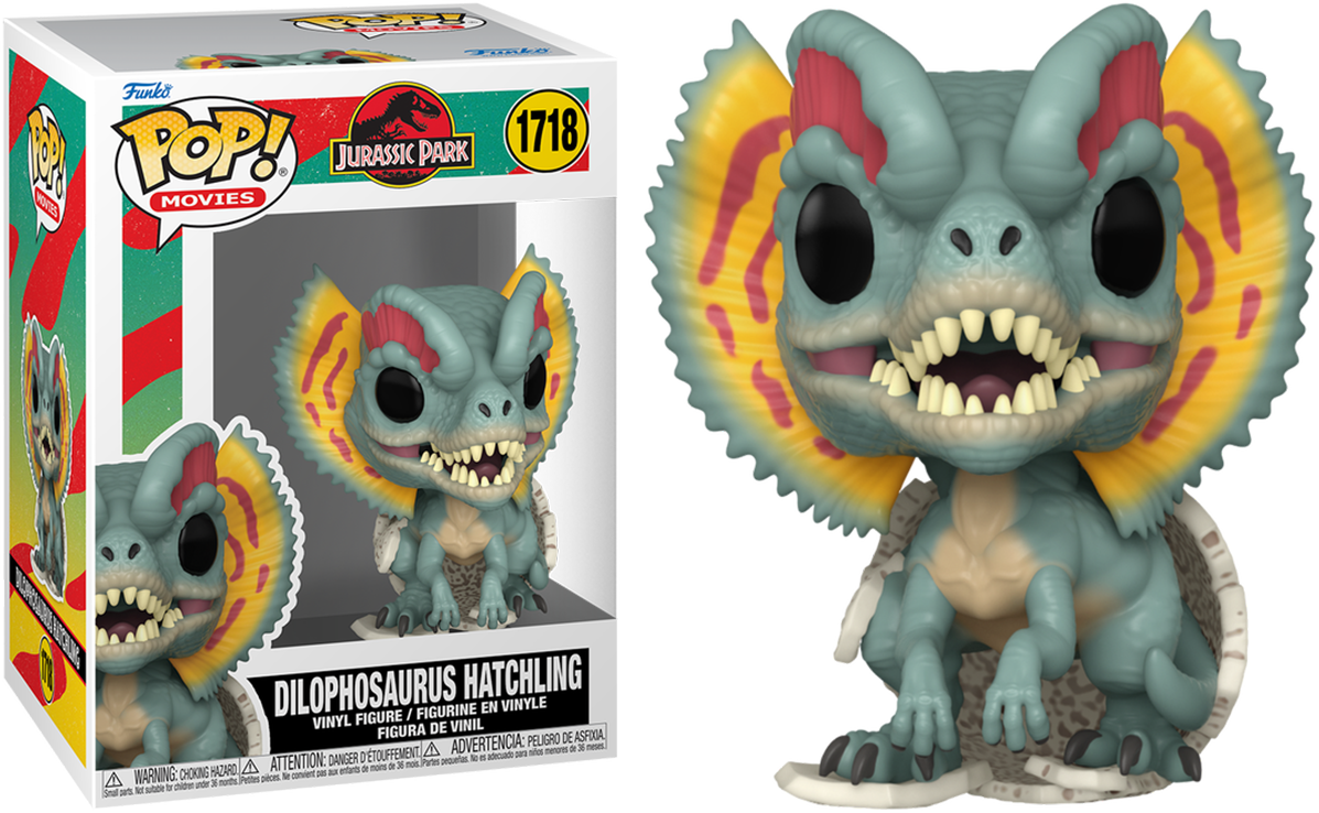 FUN75984 Jurassic Park - Dilophosaurus Hatchling Pop! Vinyl - Funko - Titan Pop Culture