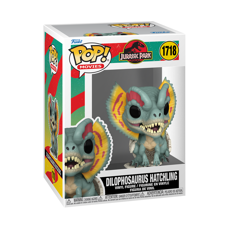 FUN75984 Jurassic Park - Dilophosaurus Hatchling Pop! Vinyl - Funko - Titan Pop Culture