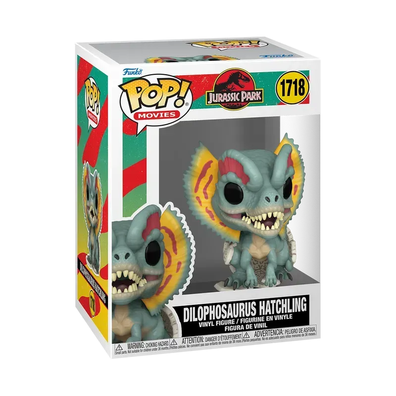 FUN75984 Jurassic Park - Dilophosaurus Hatchling Pop! Vinyl - Funko - Titan Pop Culture