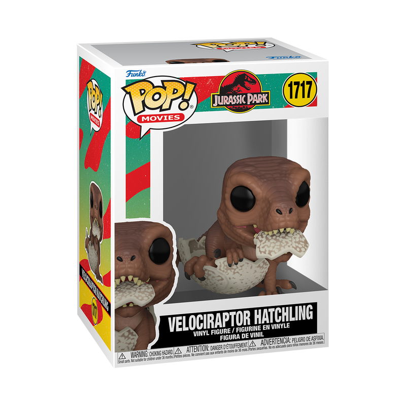 FUN75987 Jurassic Park - Velociraptor Hatchling Pop! Vinyl - Funko - Titan Pop Culture