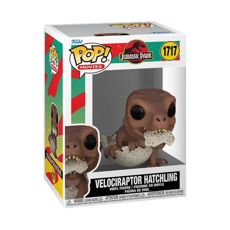 FUN75987 Jurassic Park - Velociraptor Hatchling Pop! Vinyl - Funko - Titan Pop Culture