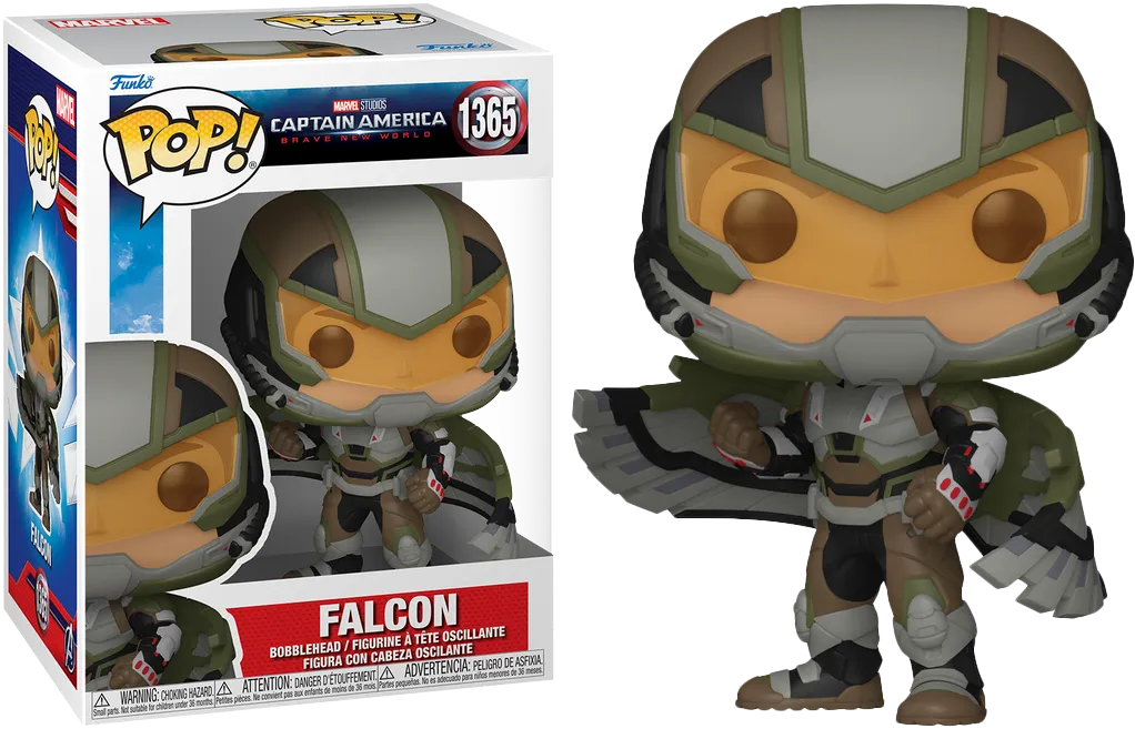 FUN75991 Captain America: Brave New World - Falcon (Joaquin Torres) Pop! Vinyl - Funko - Titan Pop Culture