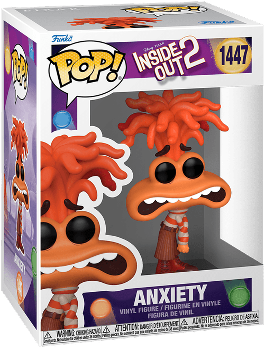 FUN75996 Inside Out 2 - Anxiety Pop! Vinyl - Funko TBA - Titan Pop Culture