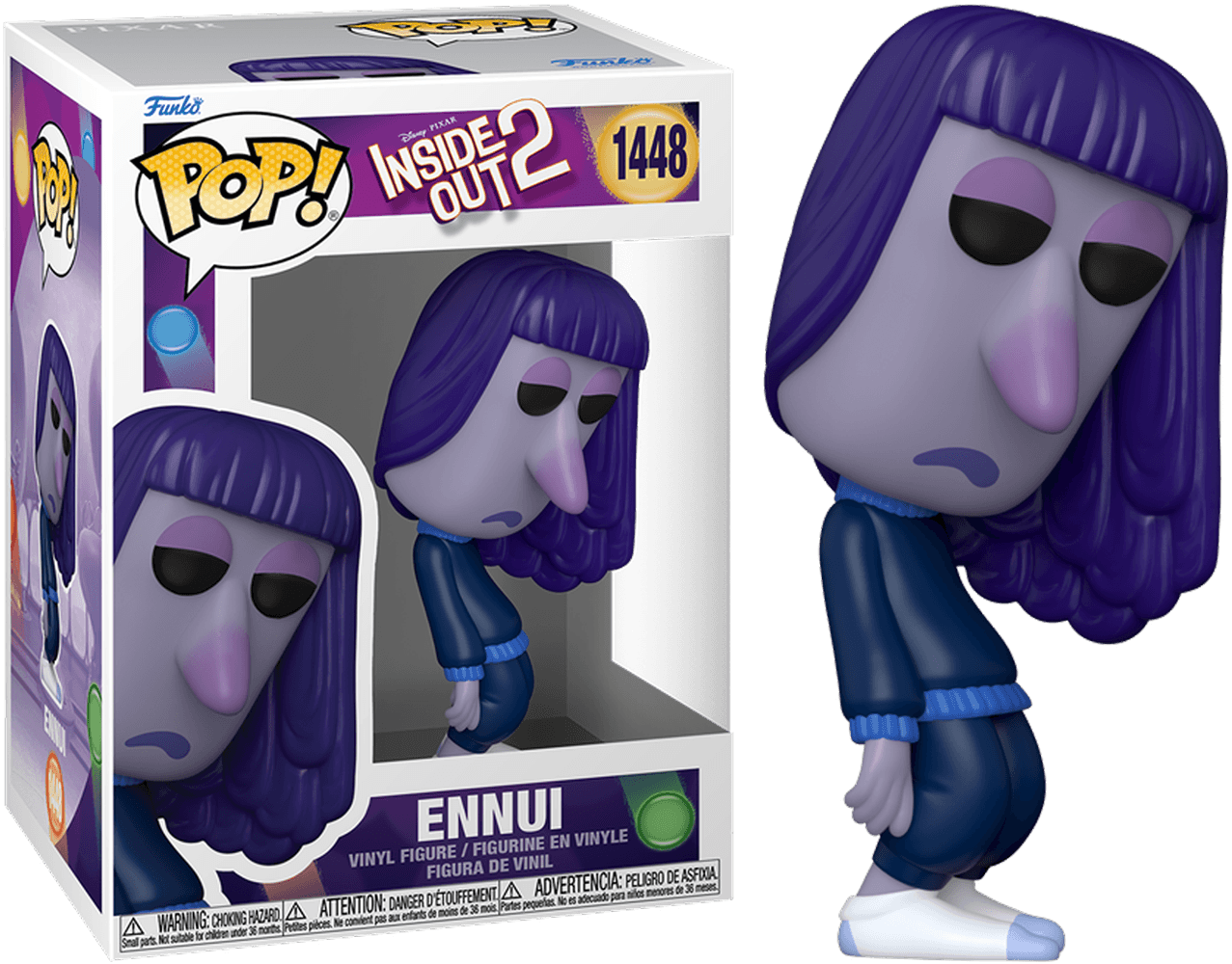 FUN75997 Inside Out 2 - Ennui Pop! Vinyl - Funko TBA - Titan Pop Culture