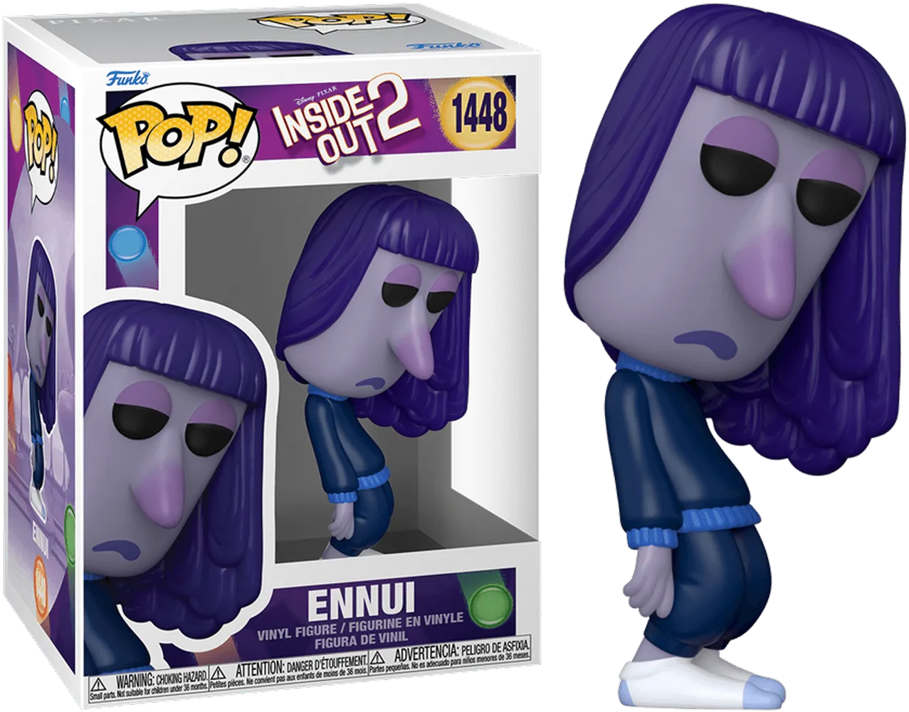 FUN75997 Inside Out 2 - Ennui Pop! Vinyl - Funko TBA - Titan Pop Culture