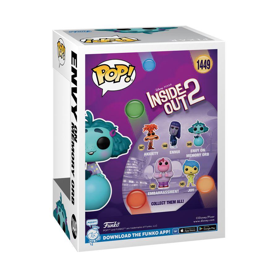 FUN75998 Inside Out 2 - Envy on Memory Orb Pop! Vinyl - Funko - Titan Pop Culture