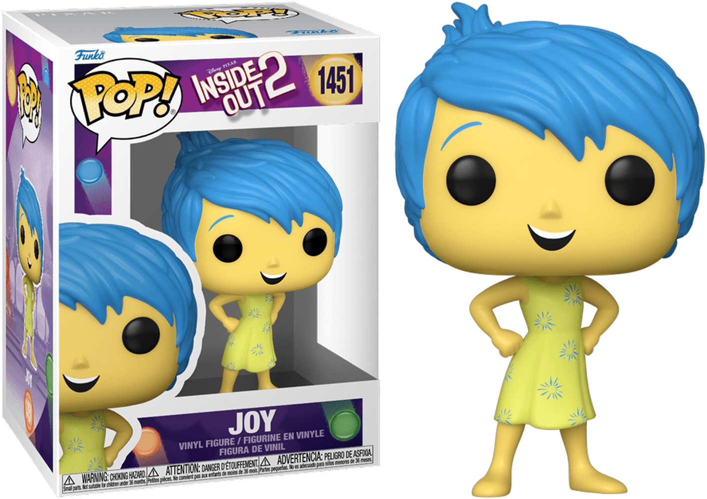 FUN76000 Inside Out 2 - Joy Pop! Vinyl - Funko TBA - Titan Pop Culture