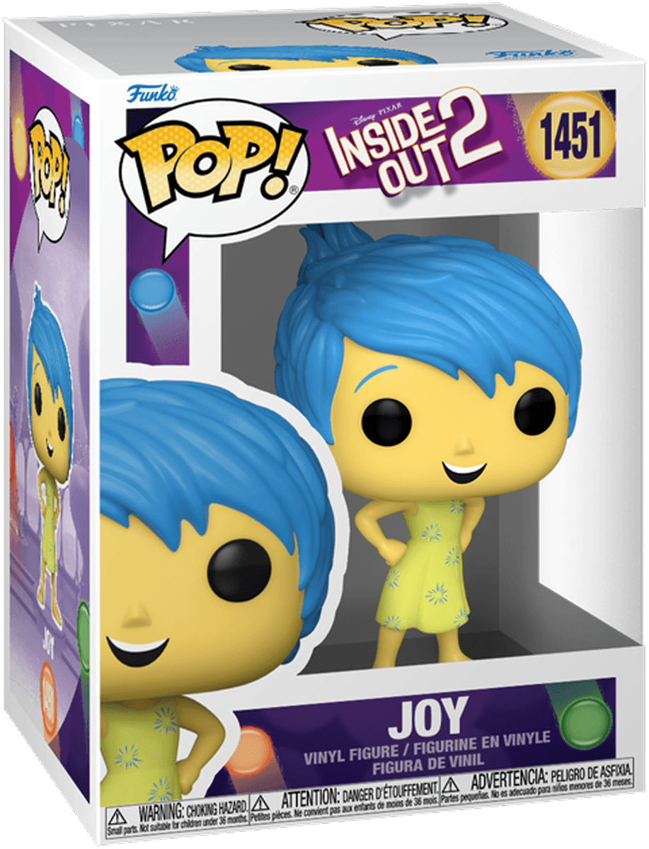 FUN76000 Inside Out 2 - Joy Pop! Vinyl - Funko TBA - Titan Pop Culture