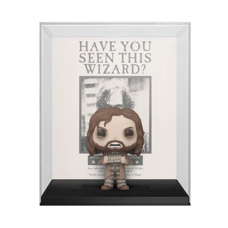 FUN76001 Harry Potter - Sirius Black Wanted Poster Pop! Cover - Funko - Titan Pop Culture