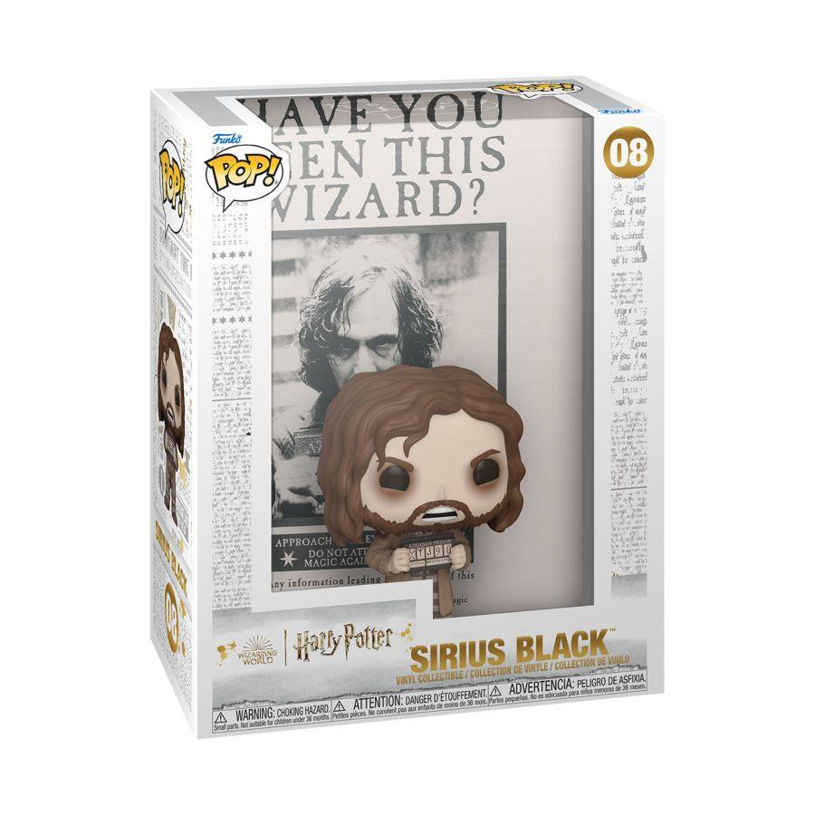 FUN76001 Harry Potter - Sirius Black Wanted Poster Pop! Cover - Funko - Titan Pop Culture