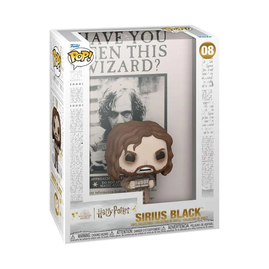 FUN76001 Harry Potter - Sirius Black Wanted Poster Pop! Cover - Funko - Titan Pop Culture