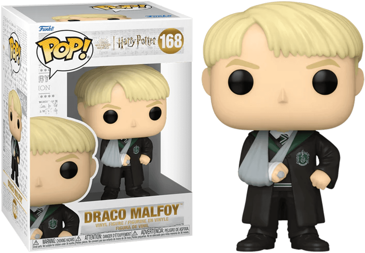 FUN76005 Harry Potter - Draco Malfoy with Broken Arm Pop! Vinyl - Funko - Titan Pop Culture