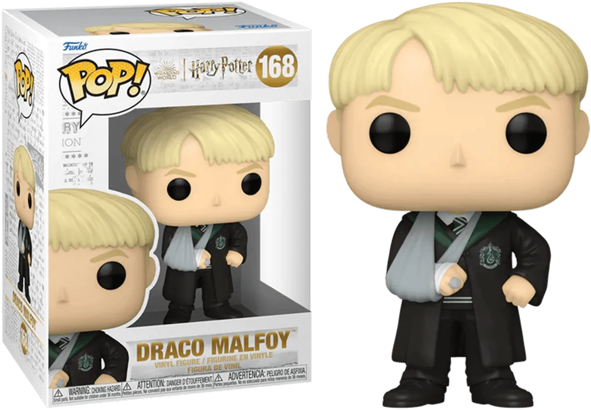 FUN76005 Harry Potter - Draco Malfoy with Broken Arm Pop! Vinyl - Funko - Titan Pop Culture