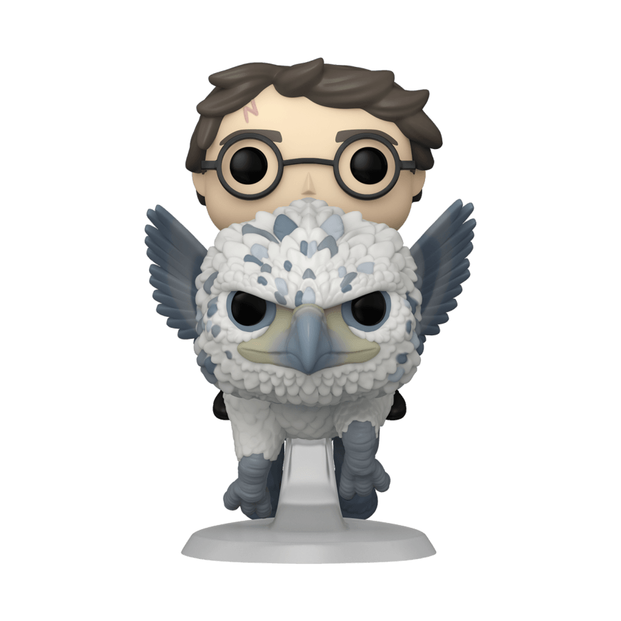 FUN76008 Harry Potter - Harry & Buckbeak Pop! Ride - Funko - Titan Pop Culture