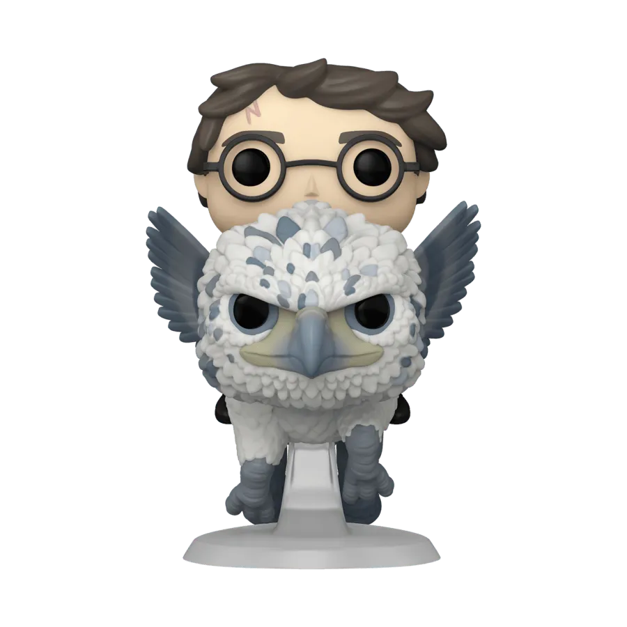 FUN76008 Harry Potter - Harry & Buckbeak Pop! Ride - Funko - Titan Pop Culture