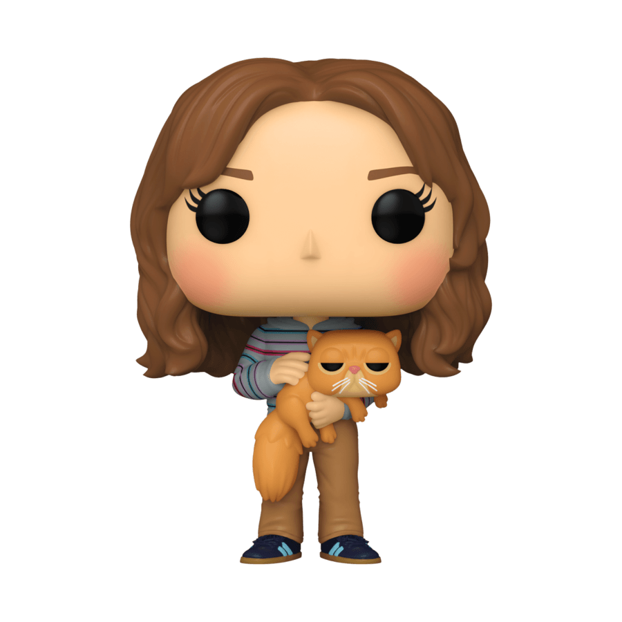 FUN76010 Harry Potter - Hermione with Crookshanks Pop! Vinyl - Funko TBA - Titan Pop Culture