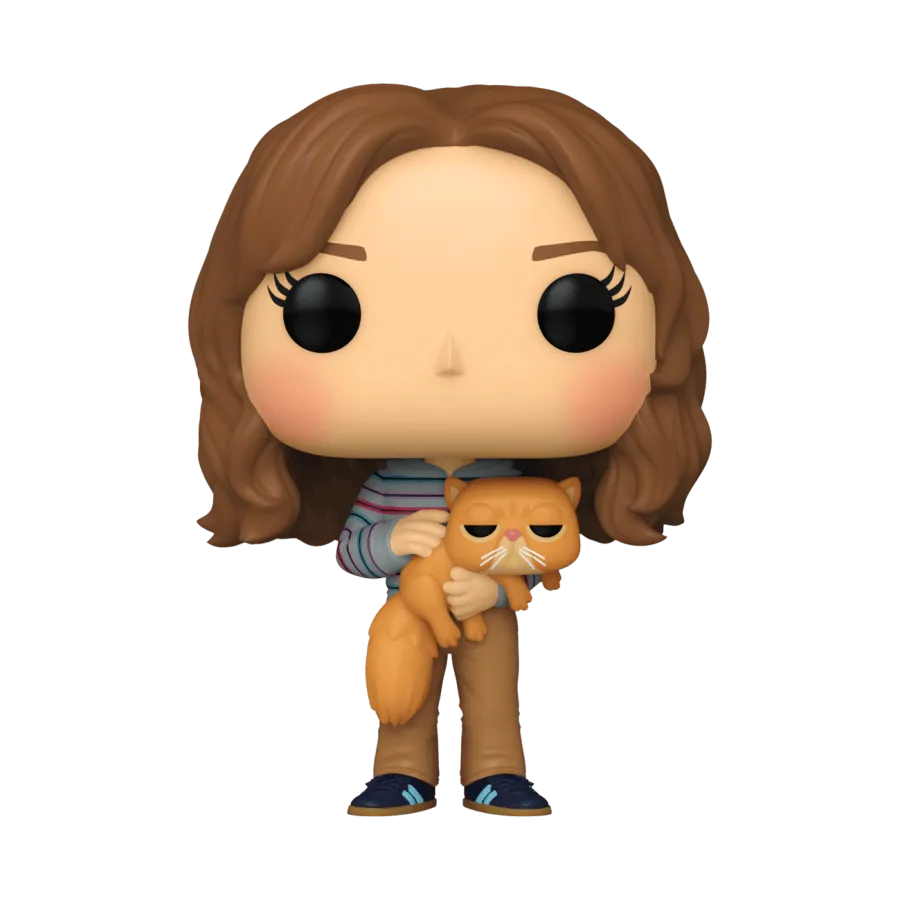 FUN76010 Harry Potter - Hermione with Crookshanks Pop! Vinyl - Funko TBA - Titan Pop Culture