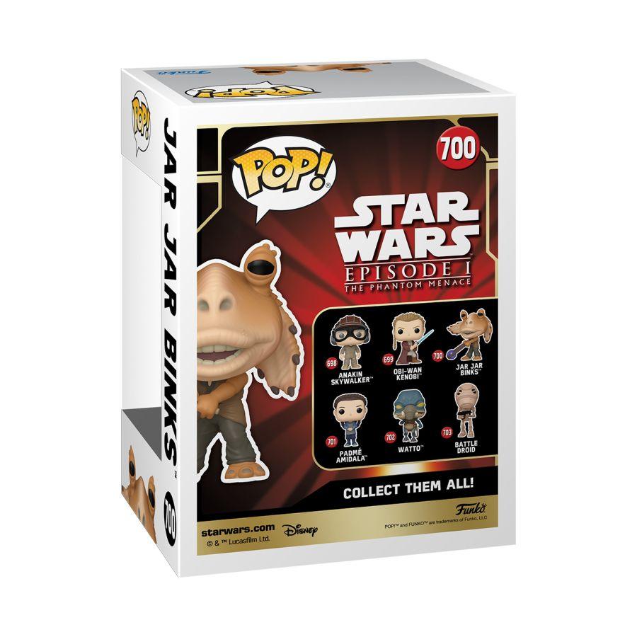 FUN76017 Star Wars: Phantom Menace 25th Anniversary - Jar Jar Binks Pop! Vinyl - Funko - Titan Pop Culture