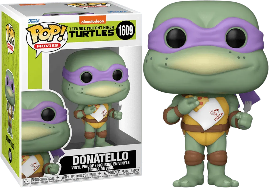 FUN76045 + FUN76046 + FUN76047+ FUN76048 Teenage Mutant Ninja Turtles - Let's Kick Some Shell Pop! Vinyl Bundle (Set of 4) - Funko - Titan Pop Culture