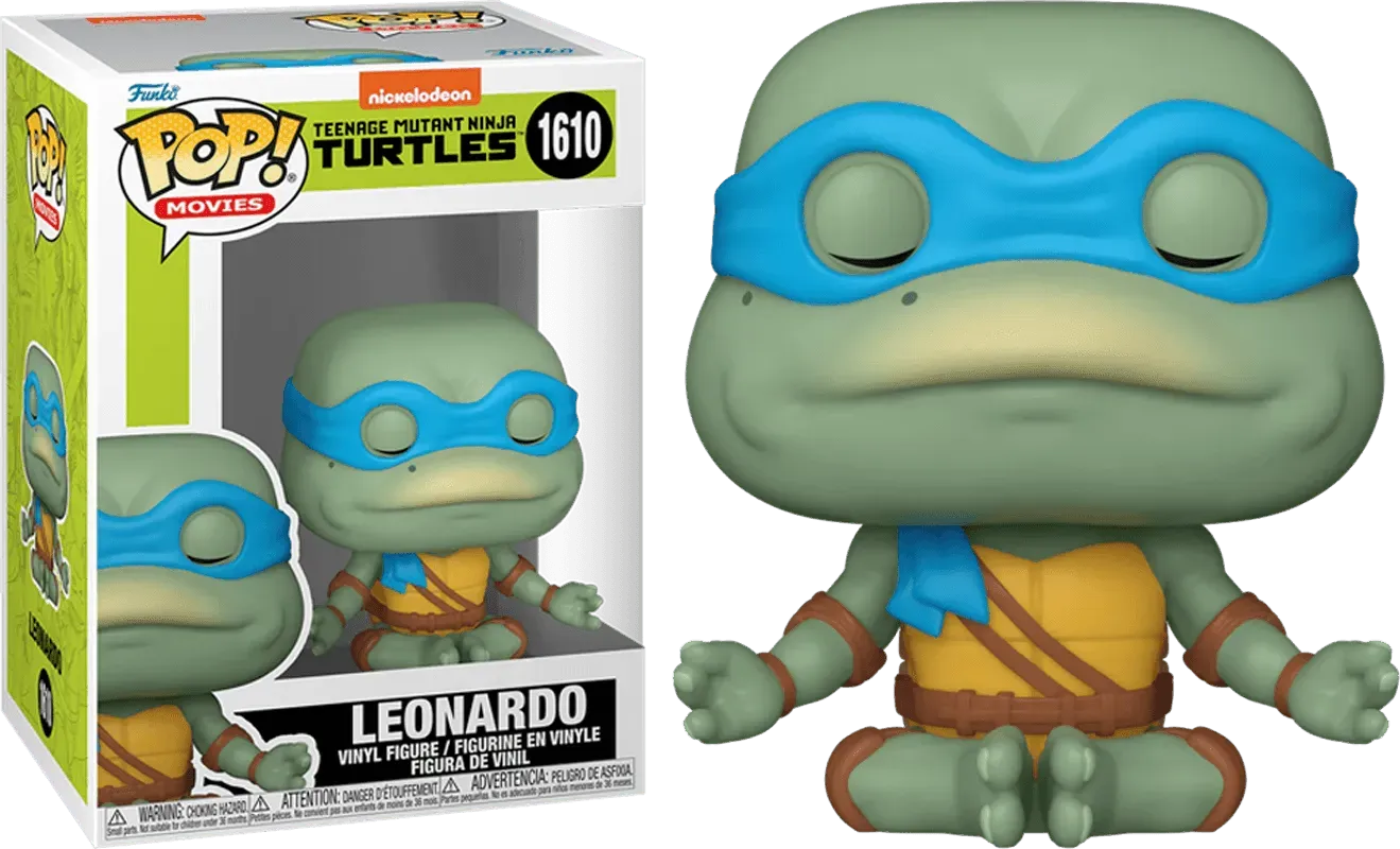 FUN76045 + FUN76046 + FUN76047+ FUN76048 Teenage Mutant Ninja Turtles - Let's Kick Some Shell Pop! Vinyl Bundle (Set of 4) - Funko - Titan Pop Culture