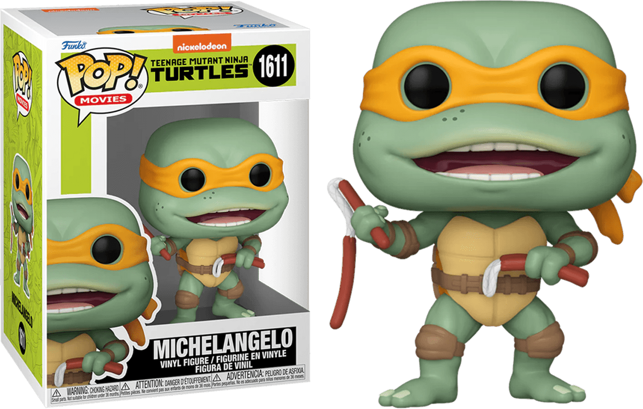 FUN76045 + FUN76046 + FUN76047+ FUN76048 Teenage Mutant Ninja Turtles - Let's Kick Some Shell Pop! Vinyl Bundle (Set of 4) - Funko - Titan Pop Culture