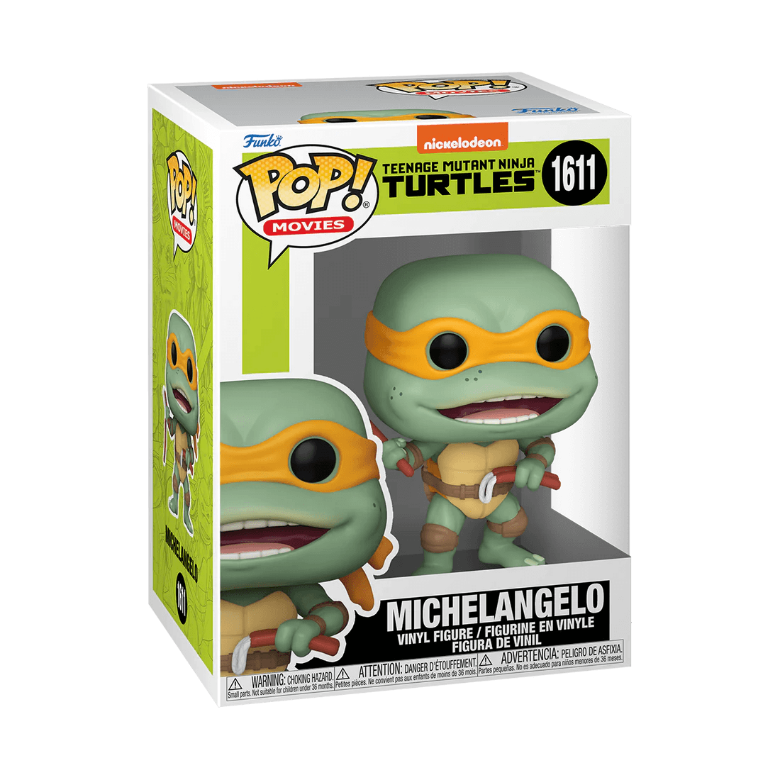 FUN76047 Teenage Mutant Ninja Turtles (1990) - Michelangelo Pop! Vinyl - Funko - Titan Pop Culture