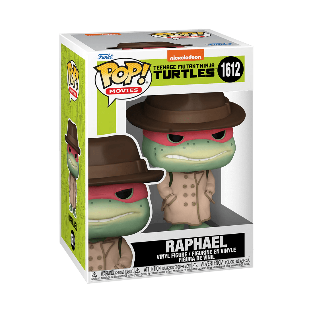 FUN76048 Teenage Mutant Ninja Turtles (1990) - Raphael Pop! Vinyl - Funko - Titan Pop Culture