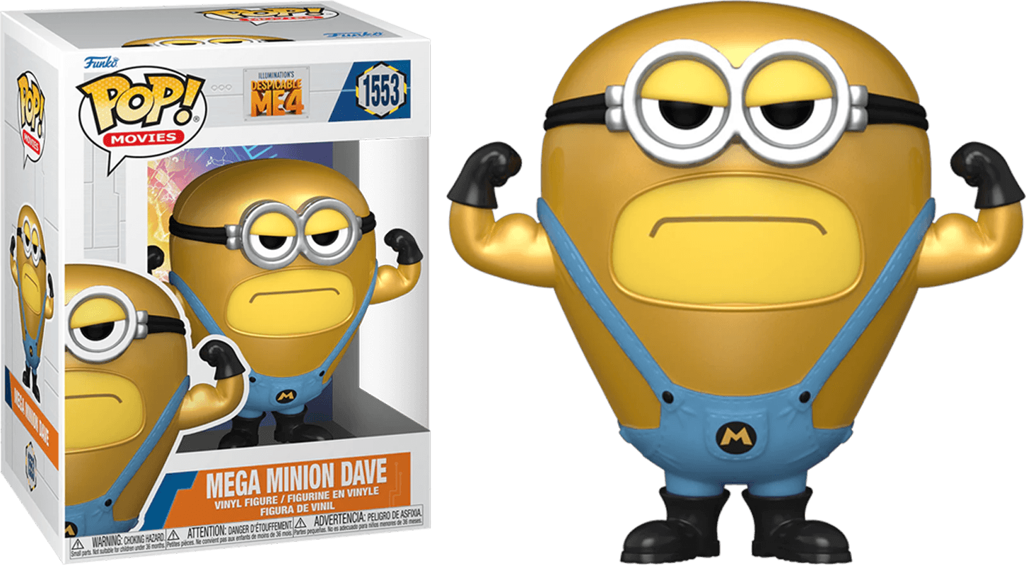 FUN76049 Despicable Me 4 - Super Dave Pop! Vinyl - Funko TBA - Titan Pop Culture