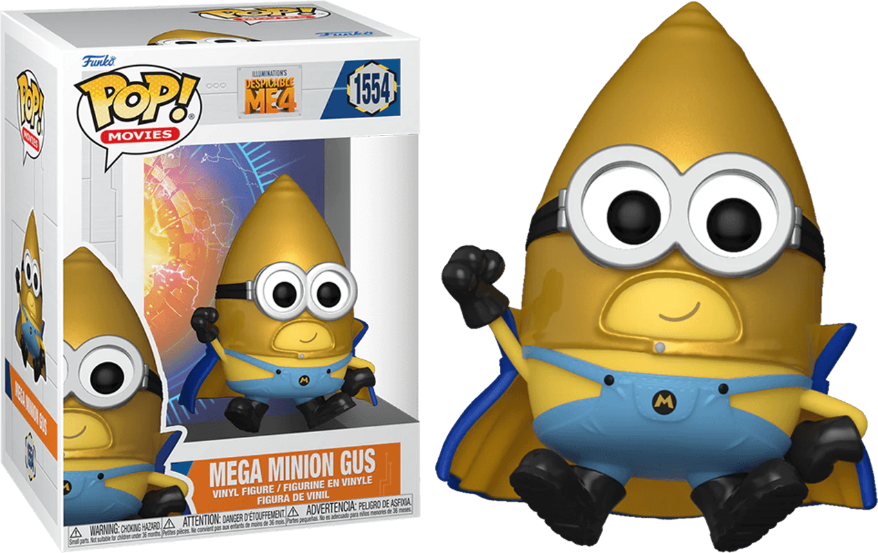 FUN76050 Despicable Me 4 - Super Gus Pop! Vinyl - Funko TBA - Titan Pop Culture