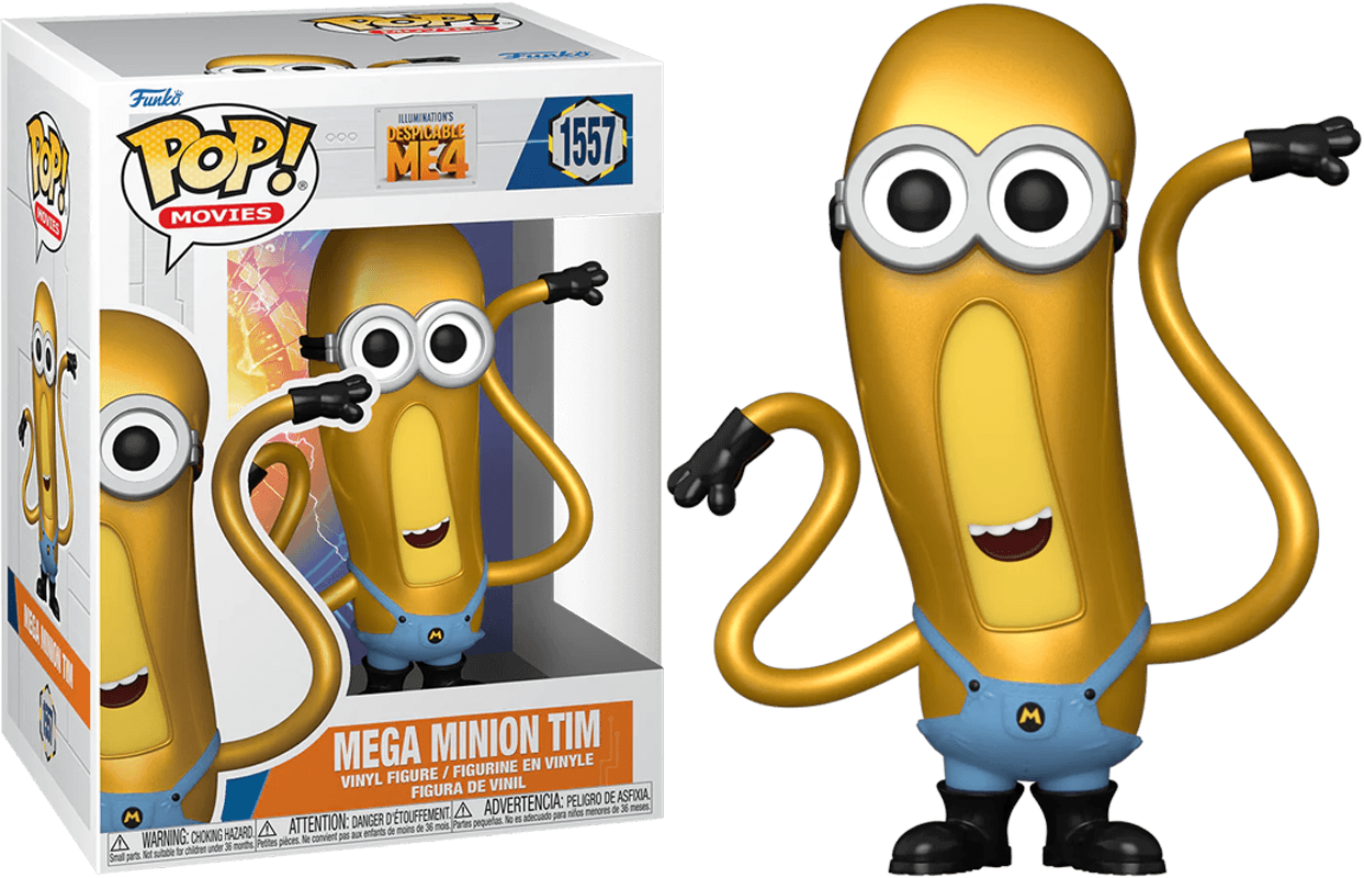 FUN76053 Despicable Me 4 - Super Tim Pop! Vinyl - Funko TBA - Titan Pop Culture