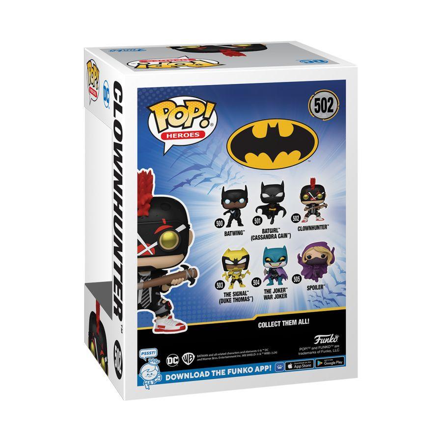 FUN76071 Batman: War Zone - Clownhunter Pop! Vinyl - Funko - Titan Pop Culture