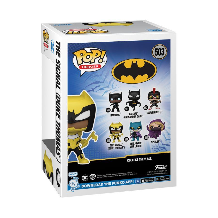 FUN76072 Batman: War Zone - The Signal "Duke Thomas" Pop! Vinyl - Funko - Titan Pop Culture