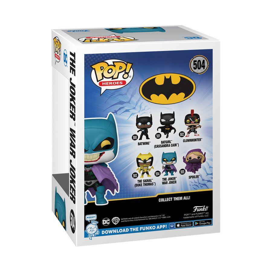 FUN76073 Batman: War Zone - The Joker "War Joker" Pop! Vinyl - Funko - Titan Pop Culture