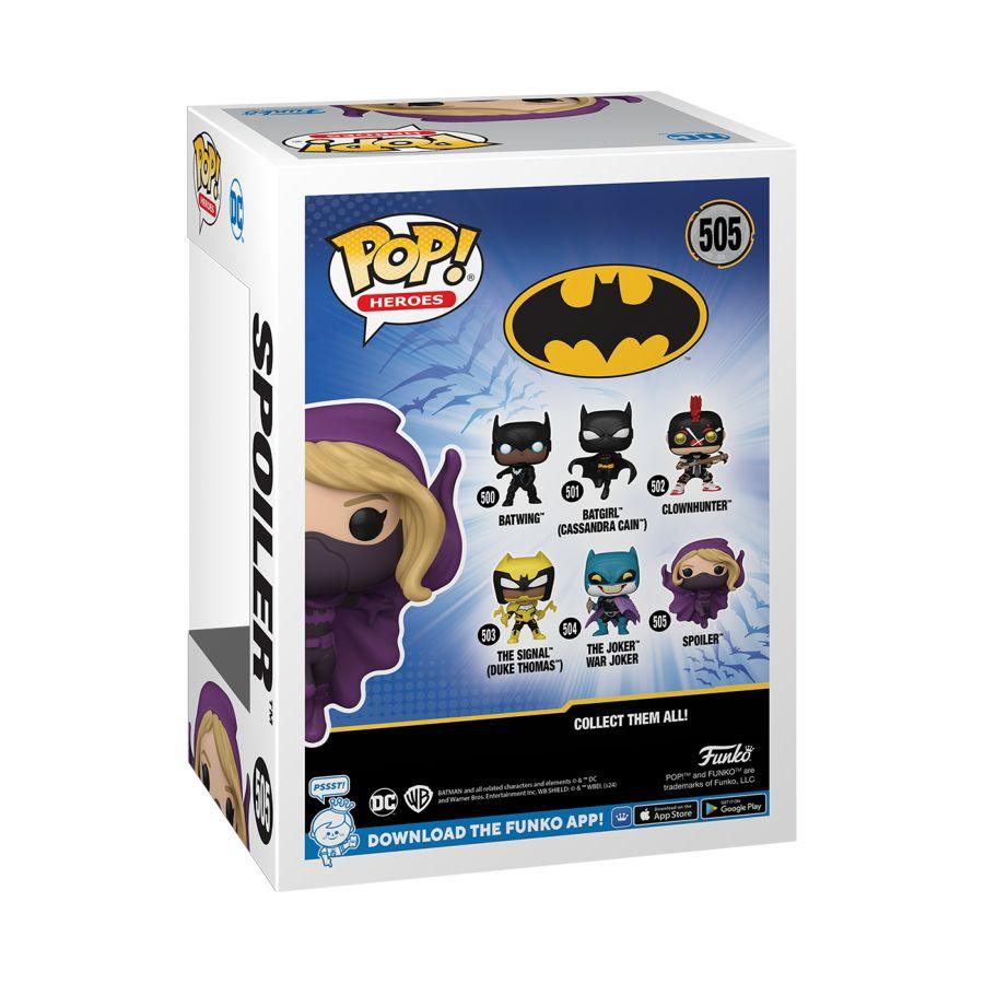 FUN76074 Batman: War Zone - Spoiler "Stephanie Brown" Pop! Vinyl - Funko - Titan Pop Culture