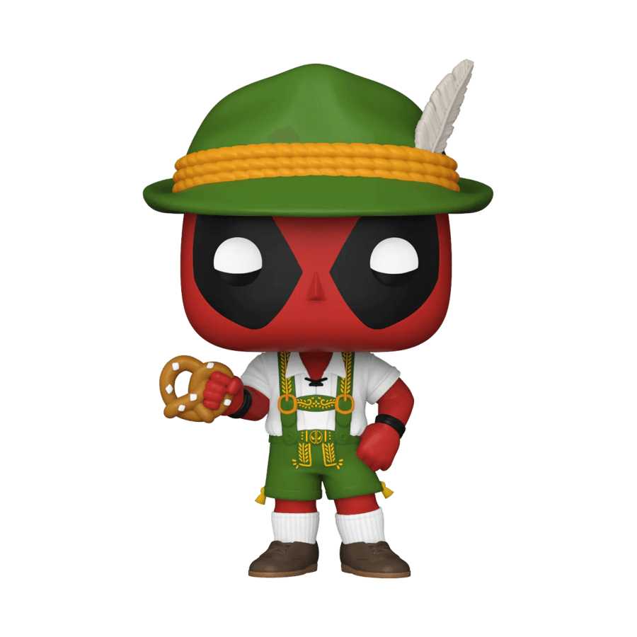 FUN76076 Deadpool - Lederhosen Pop! Vinyl - Funko - Titan Pop Culture