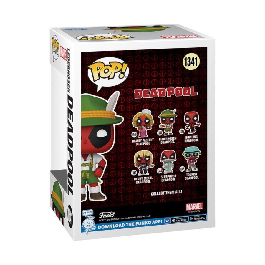 FUN76076 Deadpool - Lederhosen Pop! Vinyl - Funko - Titan Pop Culture